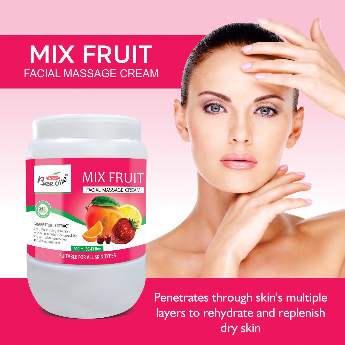 FRUIT MASSAGE CREAM 900ML