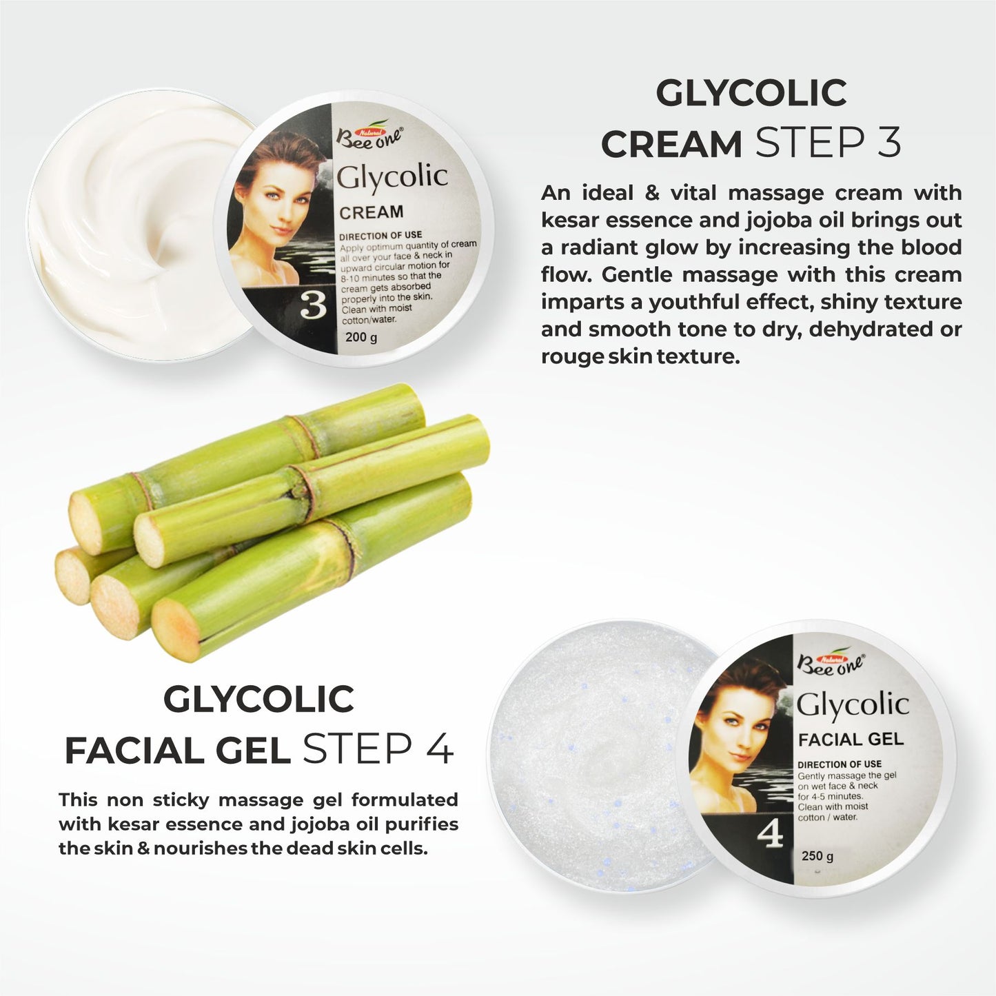 GLYCOLIC FACIAL KIT 1100g