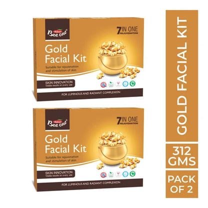 GOLD KIT FACIAL KITS (PACK OF 2)