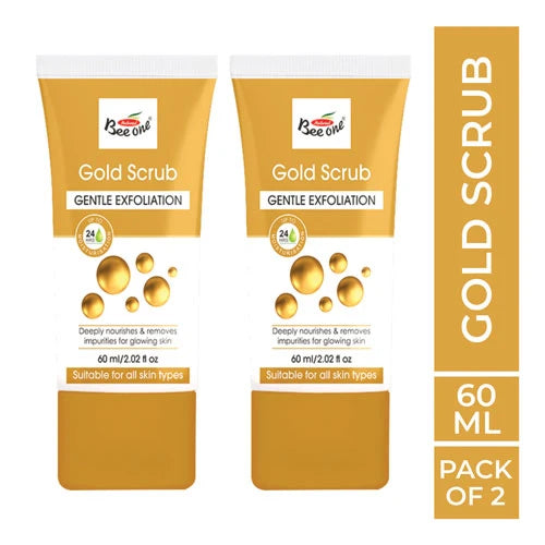 GOLD FACE & BODY SCRUB (PACK OF 2)