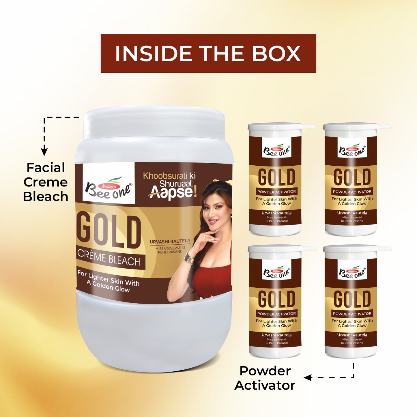 GOLD BLEACH CREAM 1 KG
