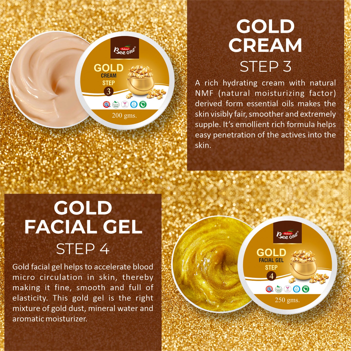 GOLD KIT FACIAL KIT 1100g