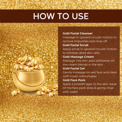 GOLD KIT FACIAL KIT 1100g