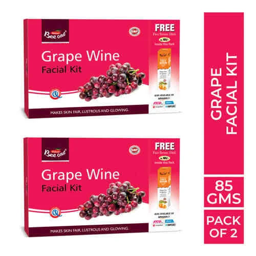 GRAPE WINE FACIAL KIT(PACK OF 2)