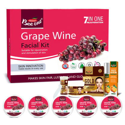 GRAPE WINE FACIAL KIT 312g