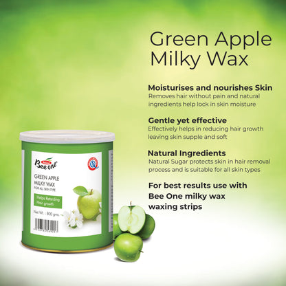 GREEN APPLE MILKY WAX 800g