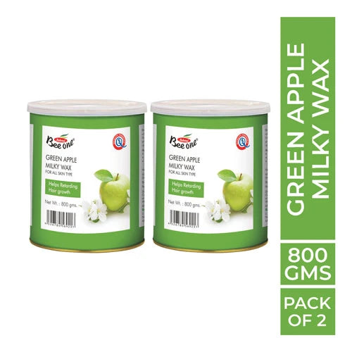 GREEN APPLE MILKY WAX (Pack of 2)