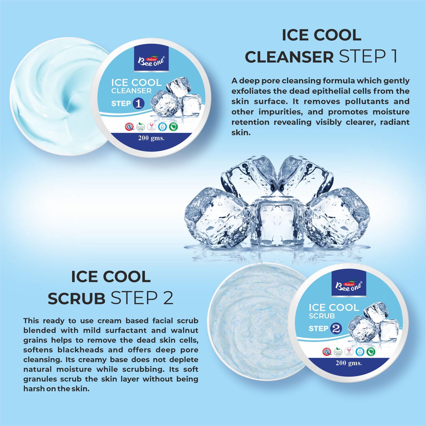 ICE COOL FACIAL KIT 1100g