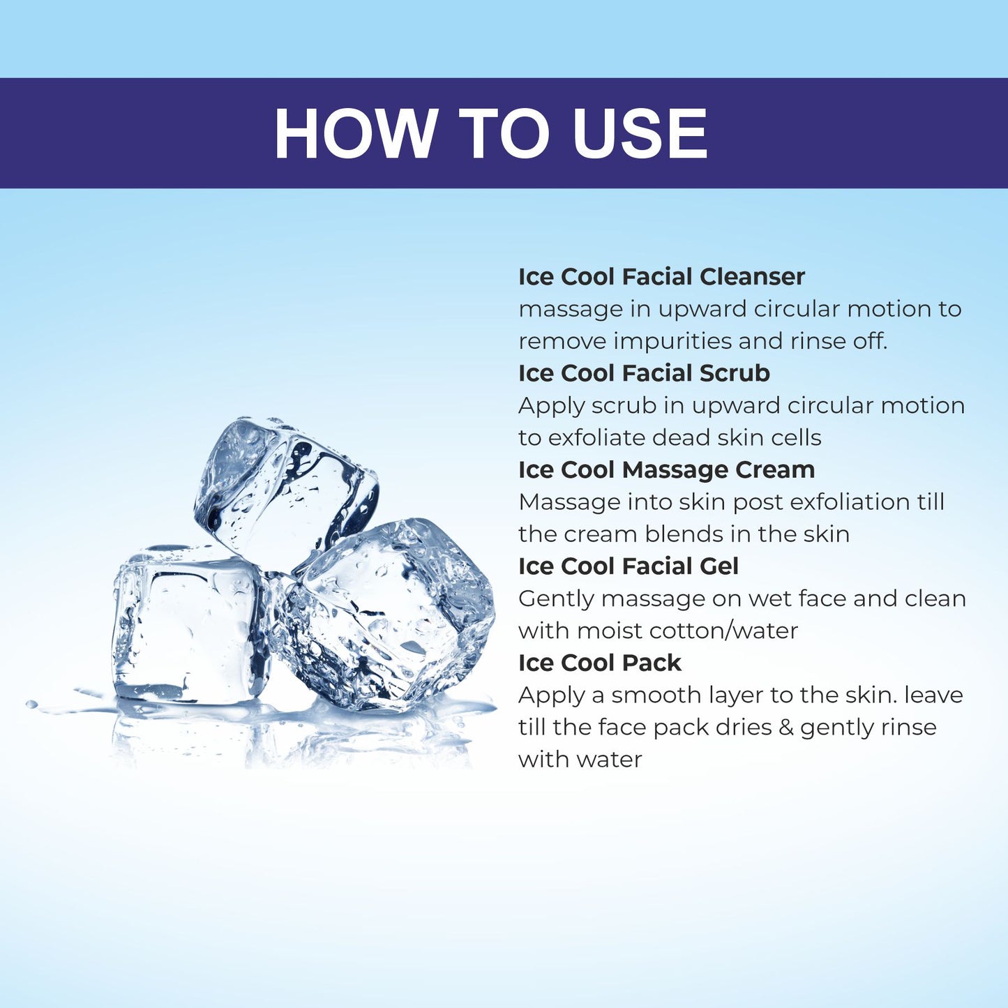 ICE COOL FACIAL KIT 1100g