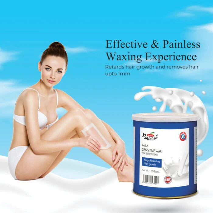 MILK SENSETIVE MILKY WAX & BROWN WAXING STRIPS