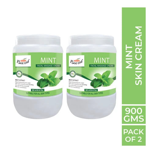 MINT FACIAL MASSAGE CREAM 900ML (PACK OF 2)