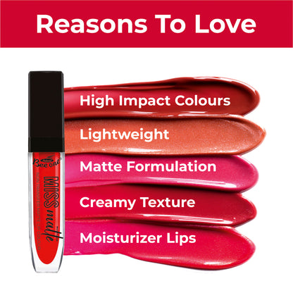 Miss Matte Non Transfer Lip colour