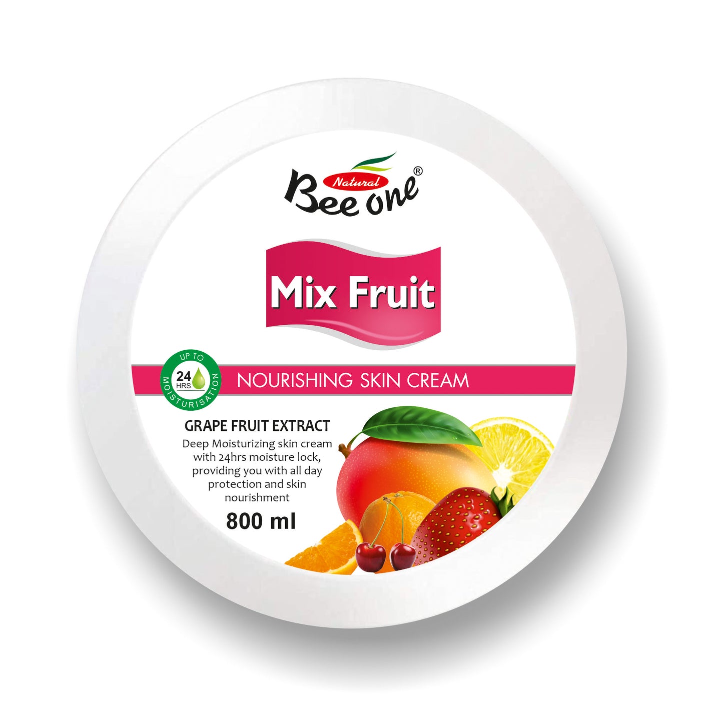 MIX FRUIT MASSAGE CREAM 800 ml