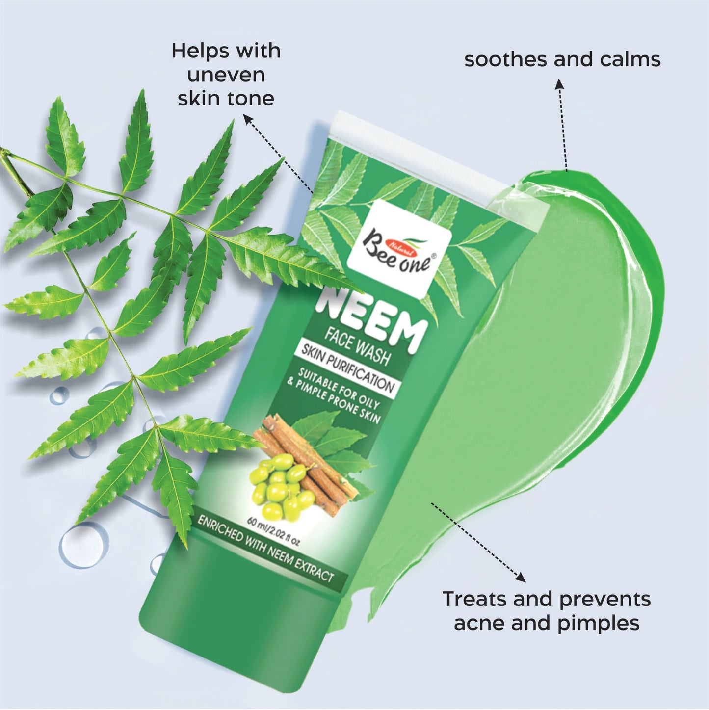 NEEM FACE WASH(PACK OF 2)