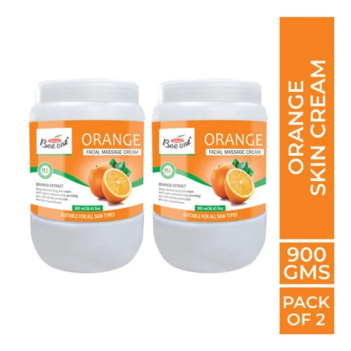 ORANGE FACIAL MASSAGE CREAM 900ML(PACK OF 2)