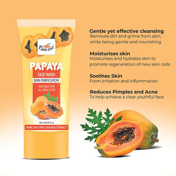 PAPAYA FACE WASH 60 ML