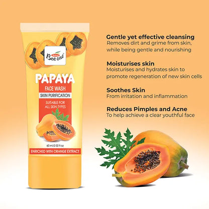 PAPAYA FACE WASH 60 ML