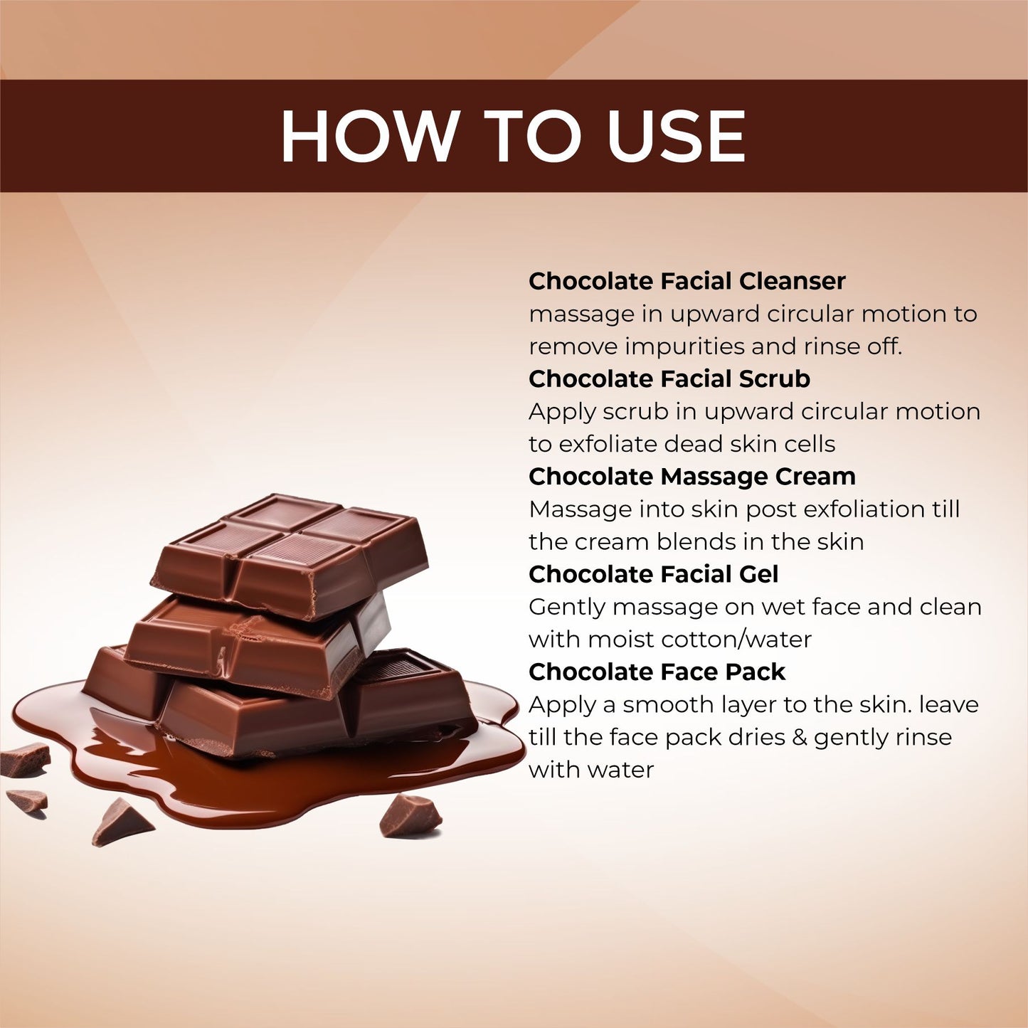 CHOCOLATE FACIAL KIT 1100g