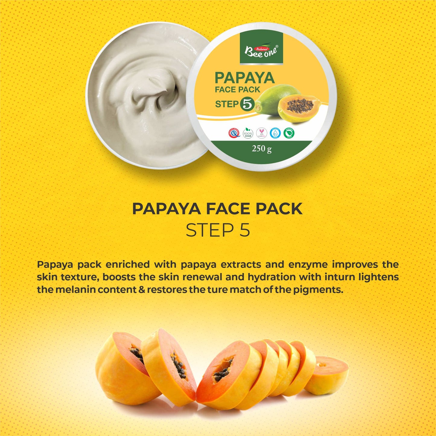 PAPAYA FACIAL KIT 1100g