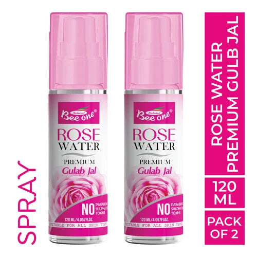 ROSE WATER SPRAY 120ML (PACK OF 2)