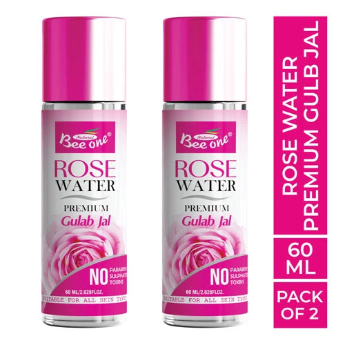 ROSE WATER 60ML (PACK OF 2)