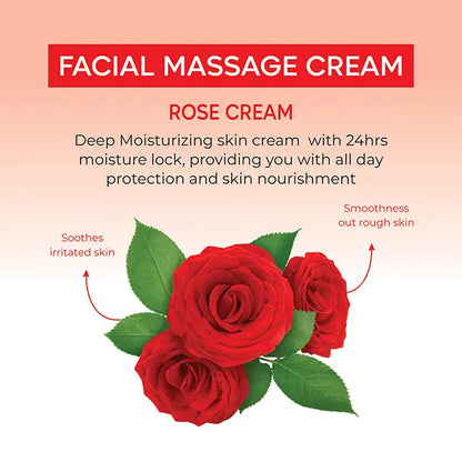 ROSE MASSAGE CREAM 900 ML