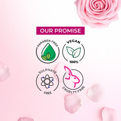 Bee One Rose Water 500ml | Natural Facial Toner & Cleanser | Hydrating Face Mist & Makeup Setting Spray for Glowing Skin | Pure Gulabjal for Pore Care, Brightening & All Skin Types