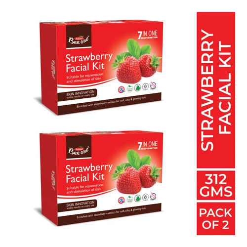 STRAWBERRY FACIAL KIT (PACK OF 2)