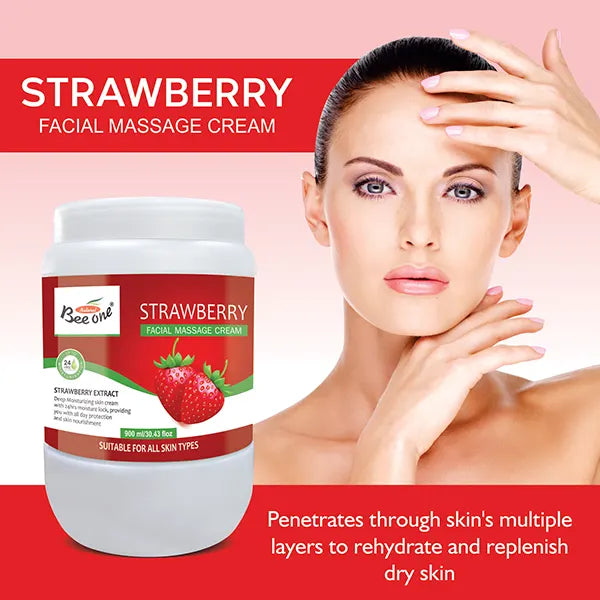 STRAWBERRY MASSAGE CREAM 900ML