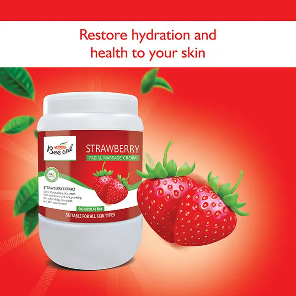 STRAWBERRY MASSAGE CREAM 900ML