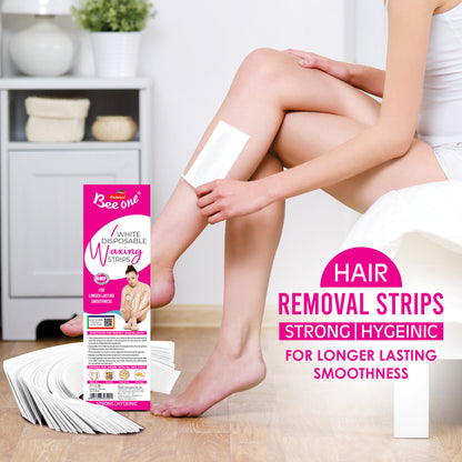 WHITE SMALL WAXING STRIPS