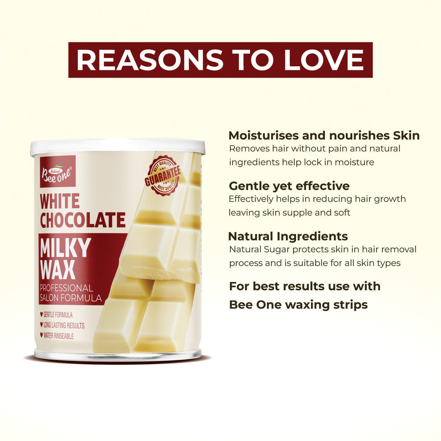 WHITE CHOCOLATE MILKY WAX 700G