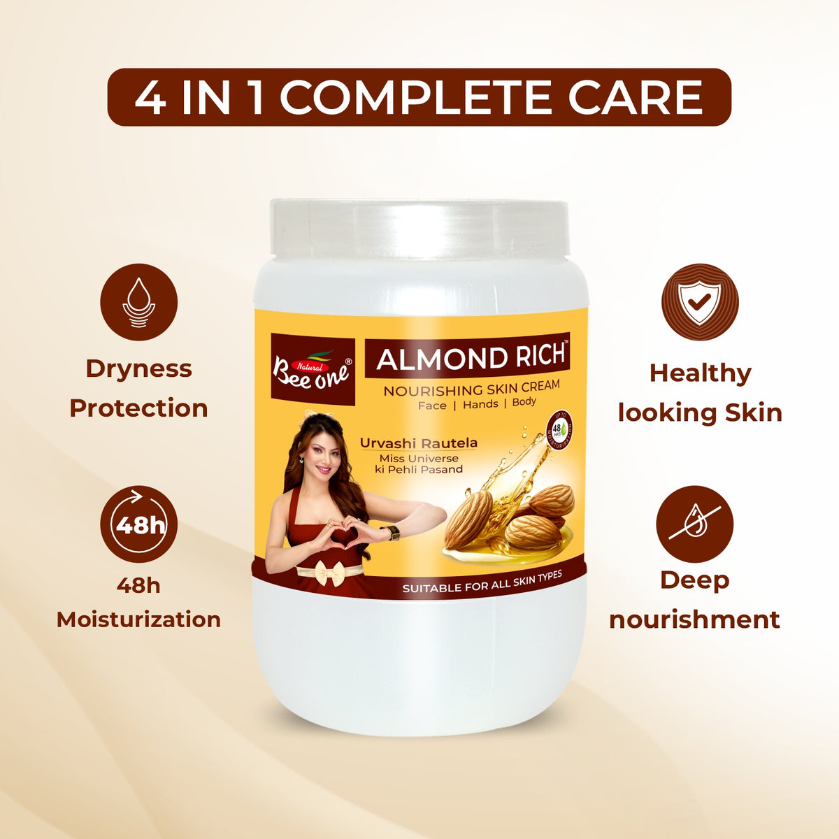 ALMOND RICH MASSAGE CREAM 900ML