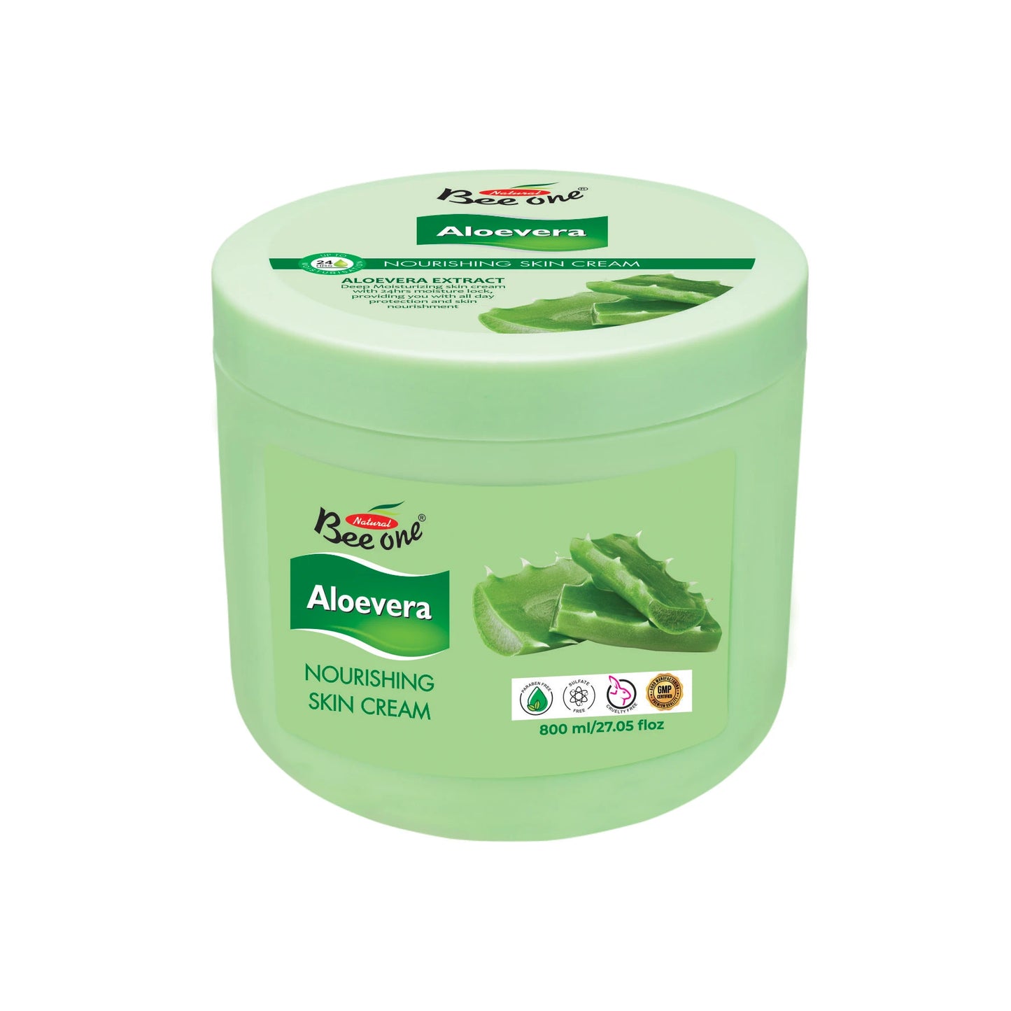 ALOEVERA MASSAGE CREAM 800GM (PACK OF 2)