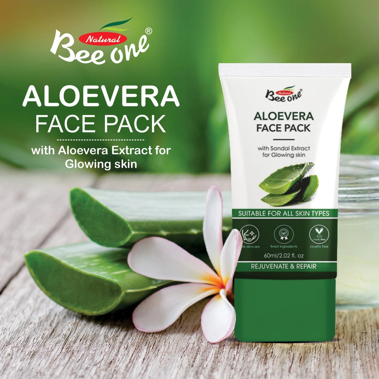 ALOEVERA FACE PACK(PACK OF2)