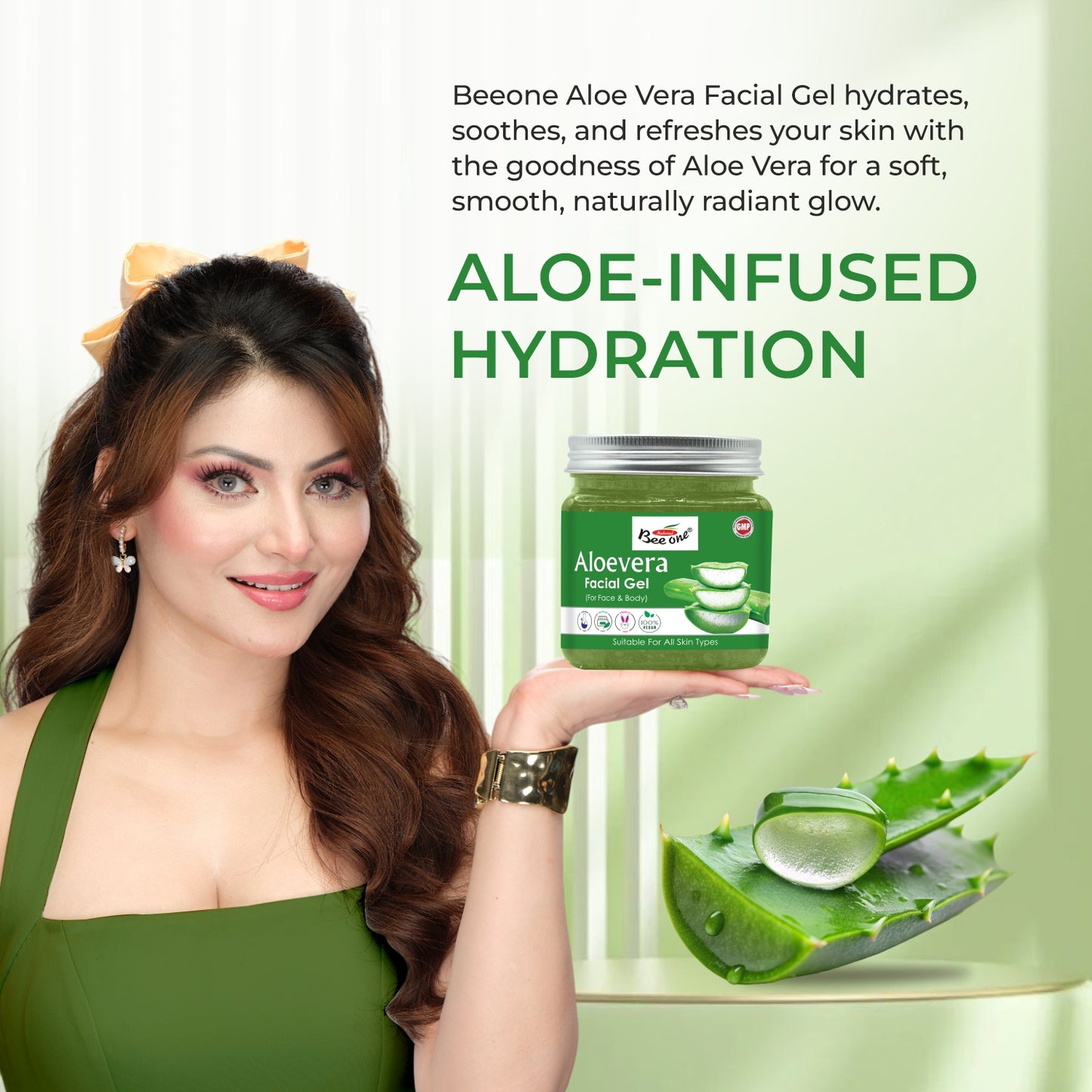 ALOEVERA FACIAL GEL 350ML