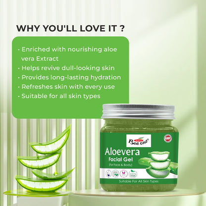 ALOEVERA FACIAL GEL 350ML