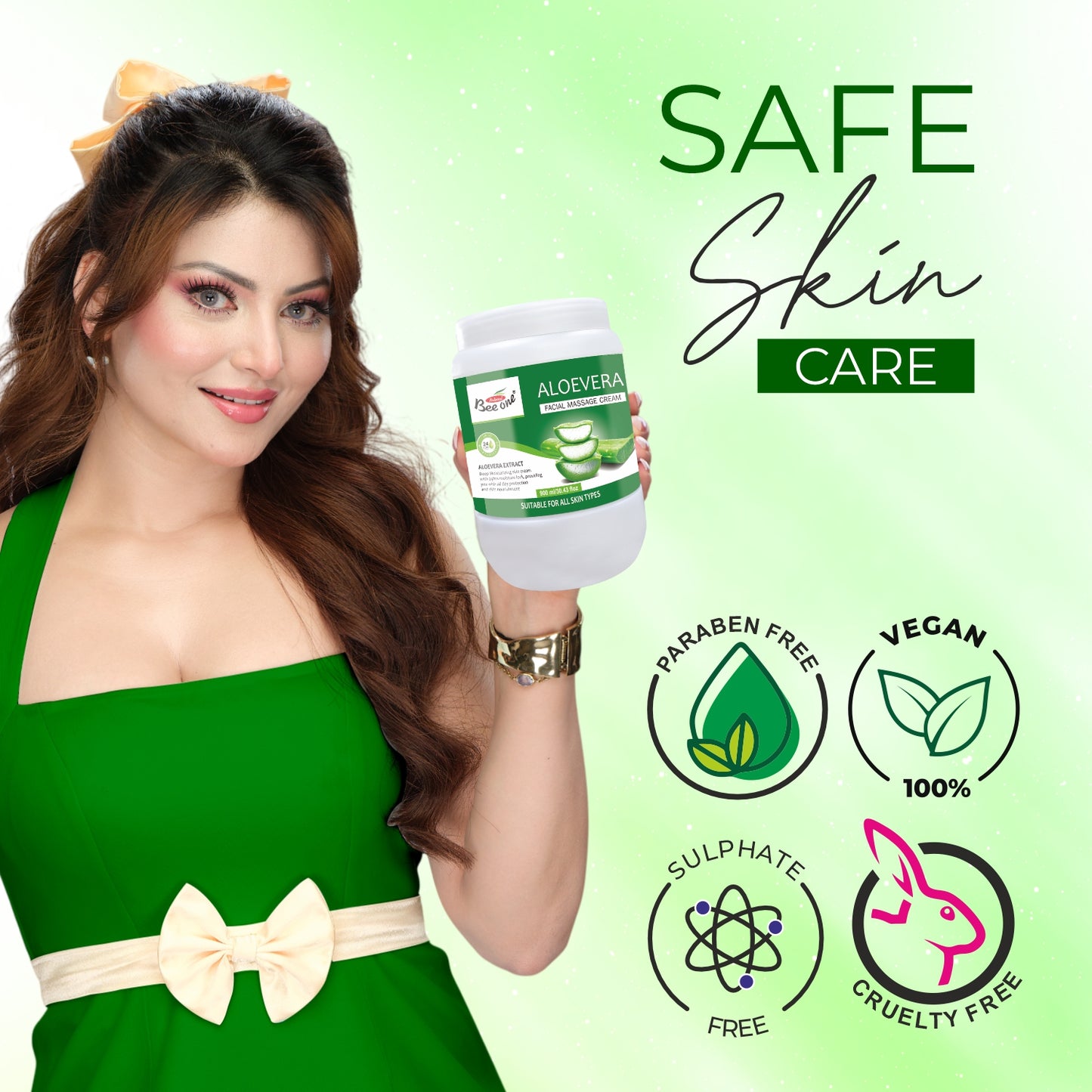 ALOEVERA MASSAGE CREAM 900ML