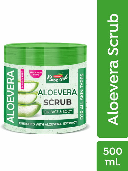 ALOEVERA FACE & BODY SCRUB 500ml