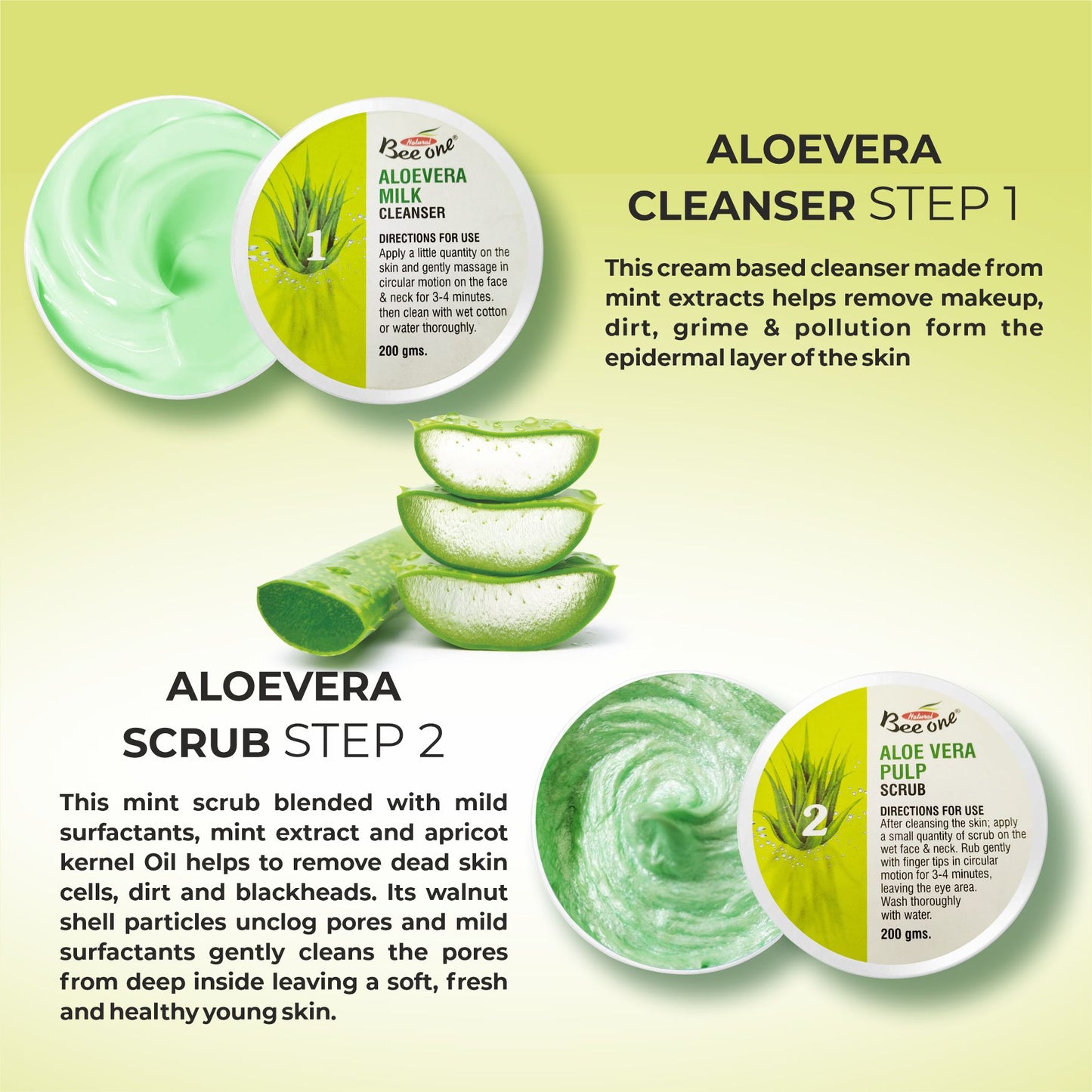 ALOEVERA FACIAL KIT 1100g