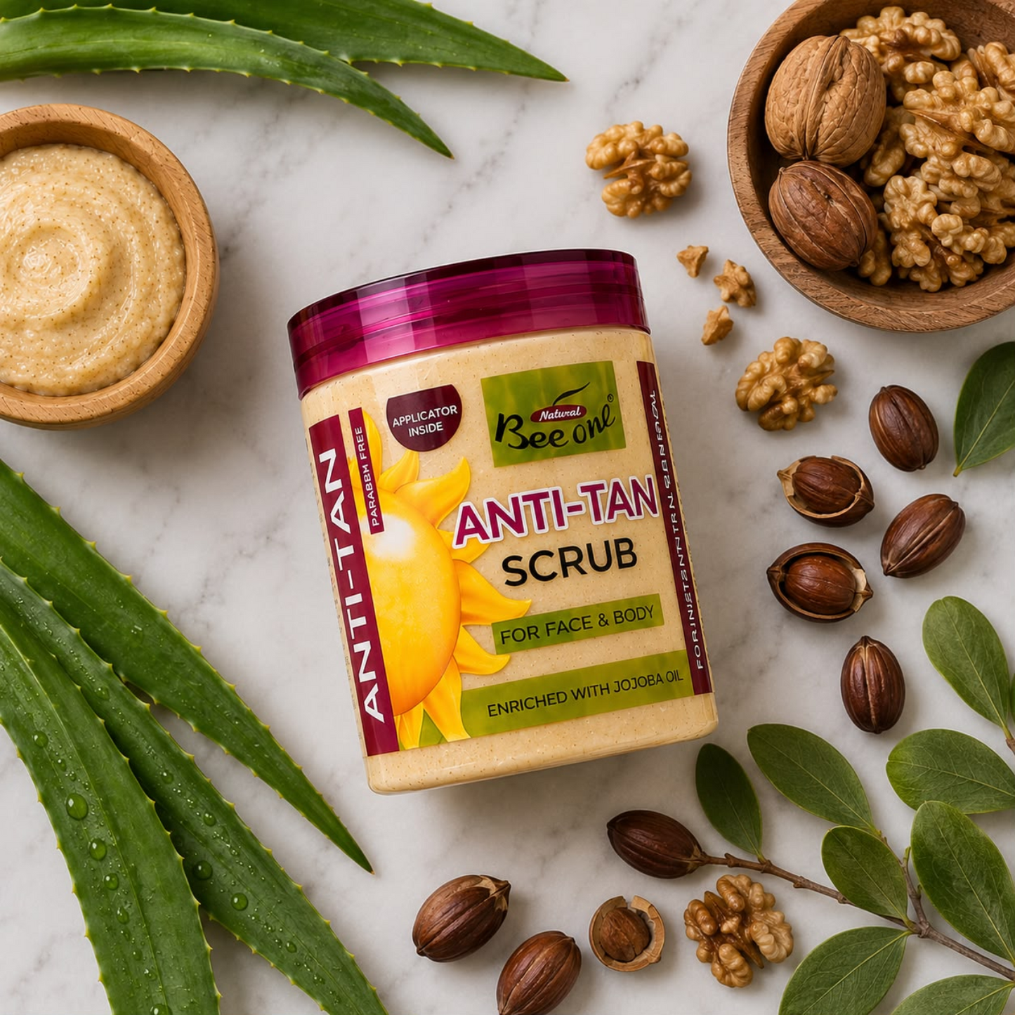 ANTI TAN FACE & BODY SCRUB 500ml