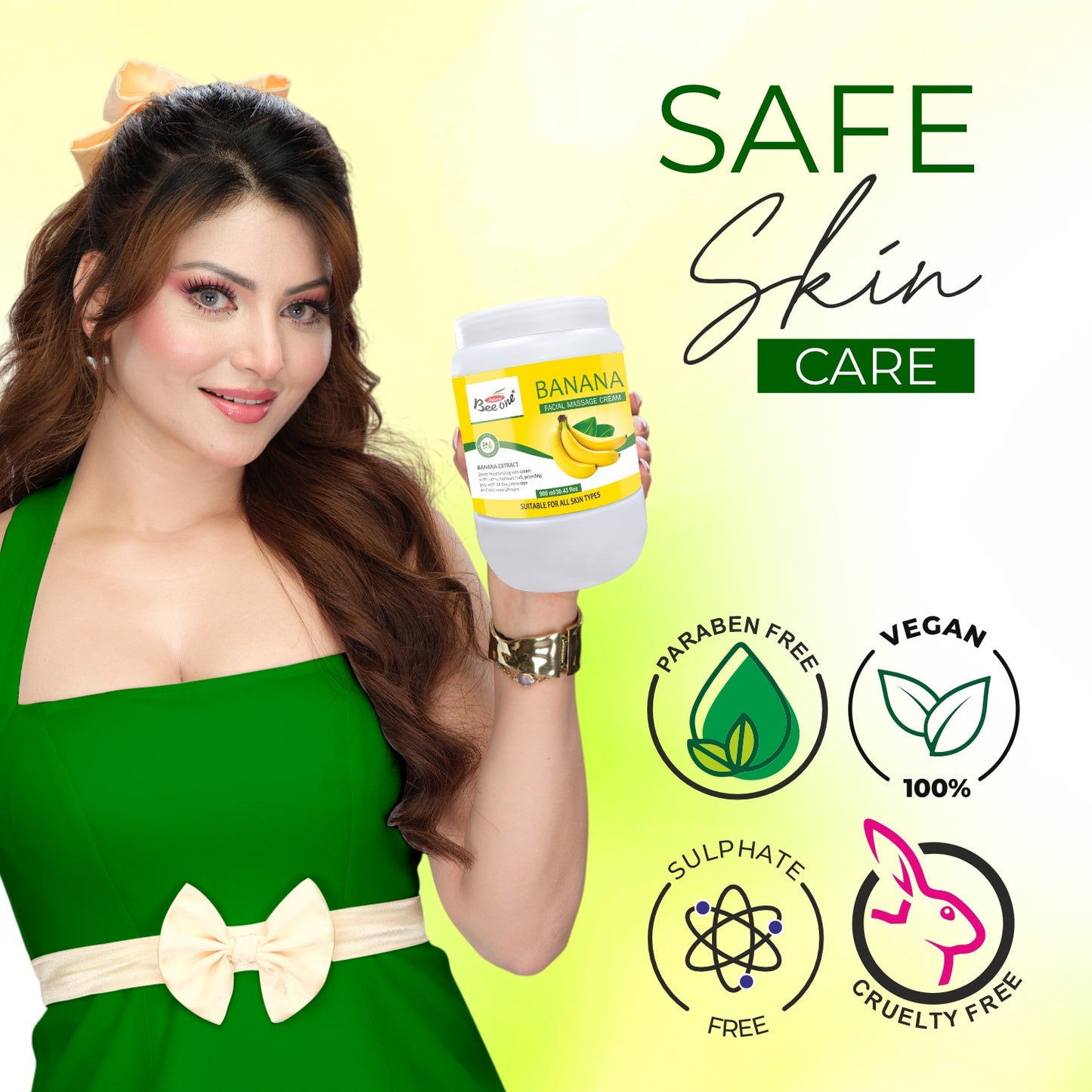 BANANA MASSAGE CREAM 900ML