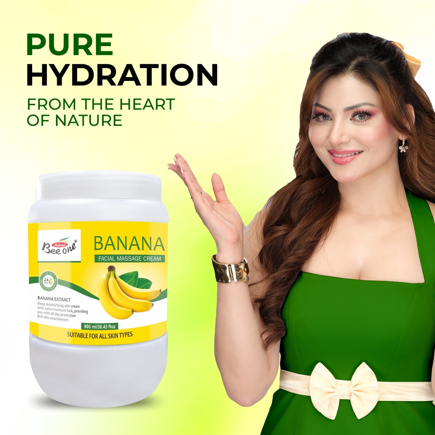 BANANA MASSAGE CREAM 900ML