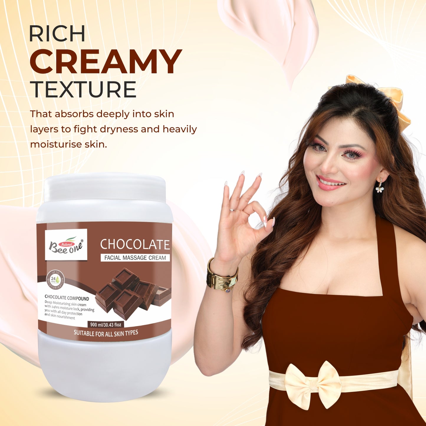 CHOCOLATE MASSAGE CREAM 900ML