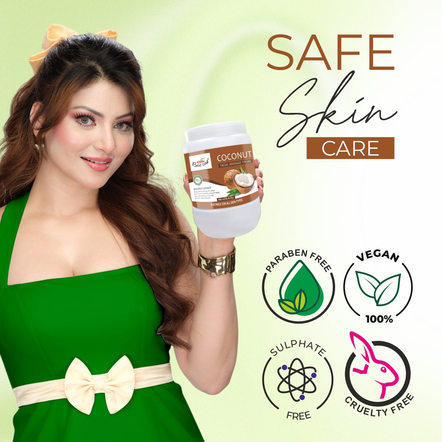 COCONUT MASSAGE CREAM 900 ML