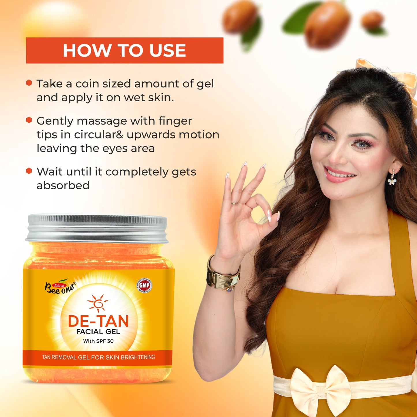 DE-TAN FACIAL GEL 350ML