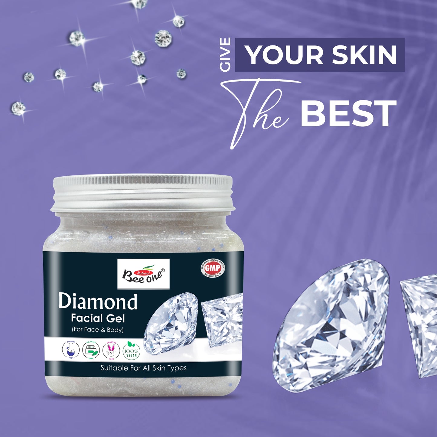 DIAMOND FACIAL GEL 350ML