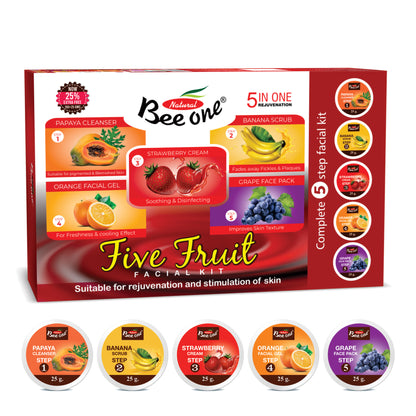 FIVE FRUIT FACIAL KIT 125G