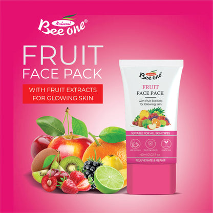 MIX FRUIT FACE PACK(PACK OF 2)