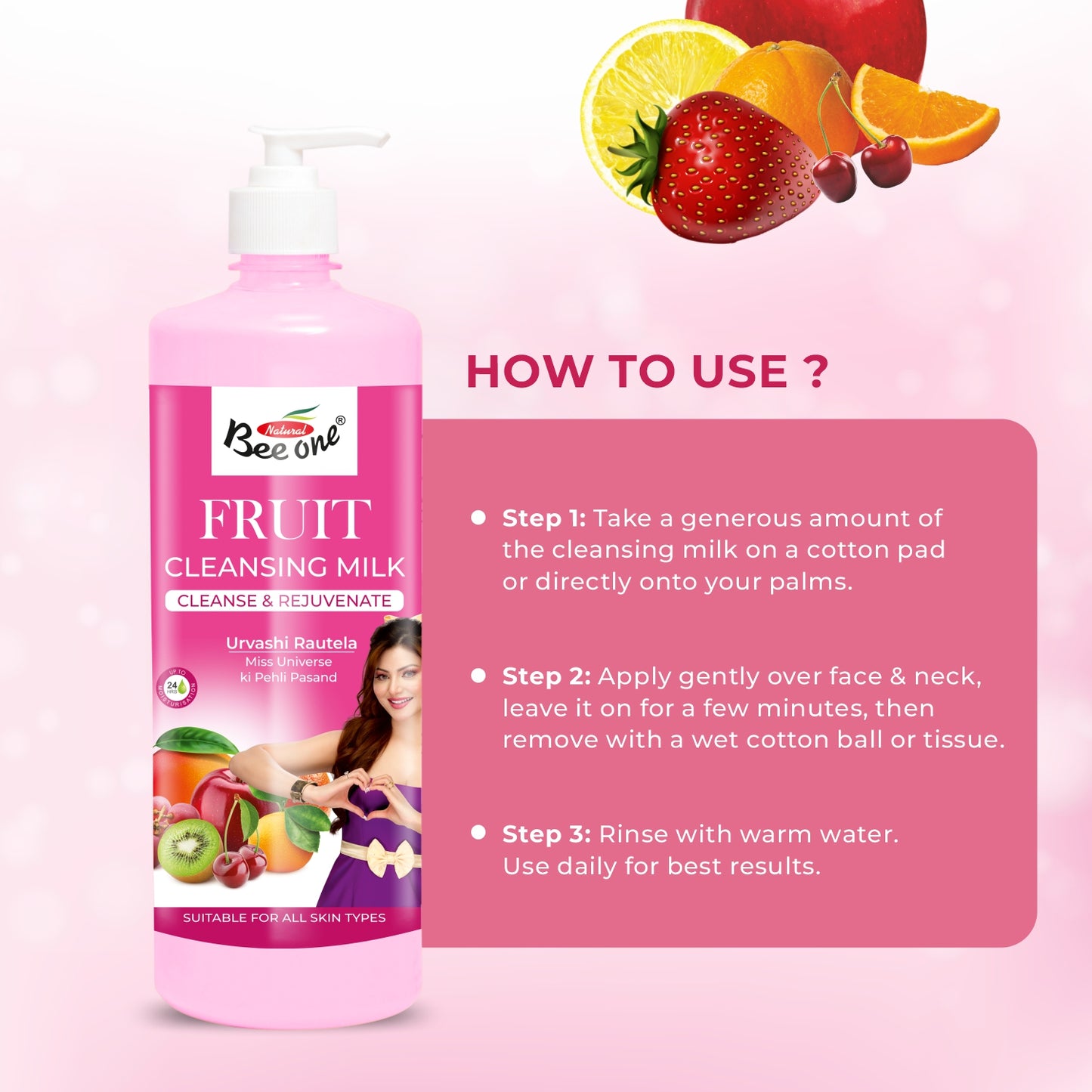 FRUIT CLEANSING MILK 500ml